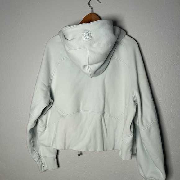 lululemon athletica Scuba Oversized Full Zip Light Blue Zip-Up Hoodie XL/XXL - Picture 5 of 8